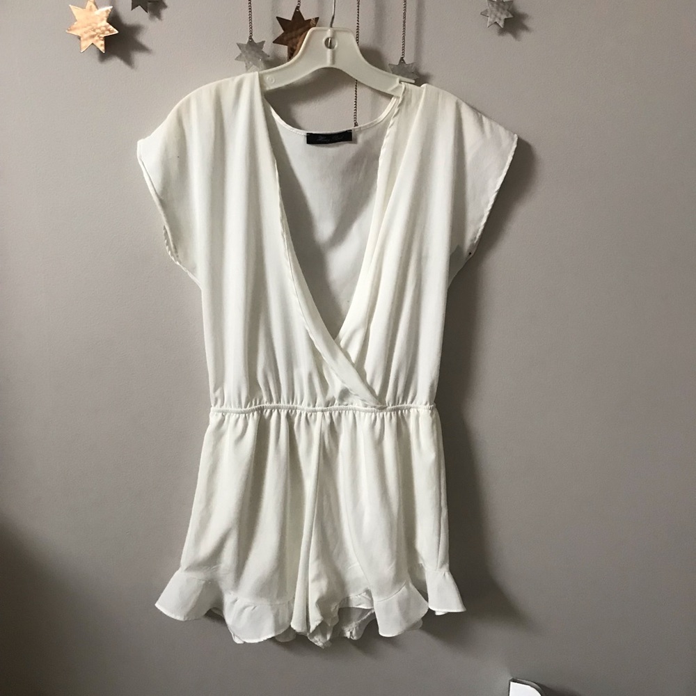White Romper